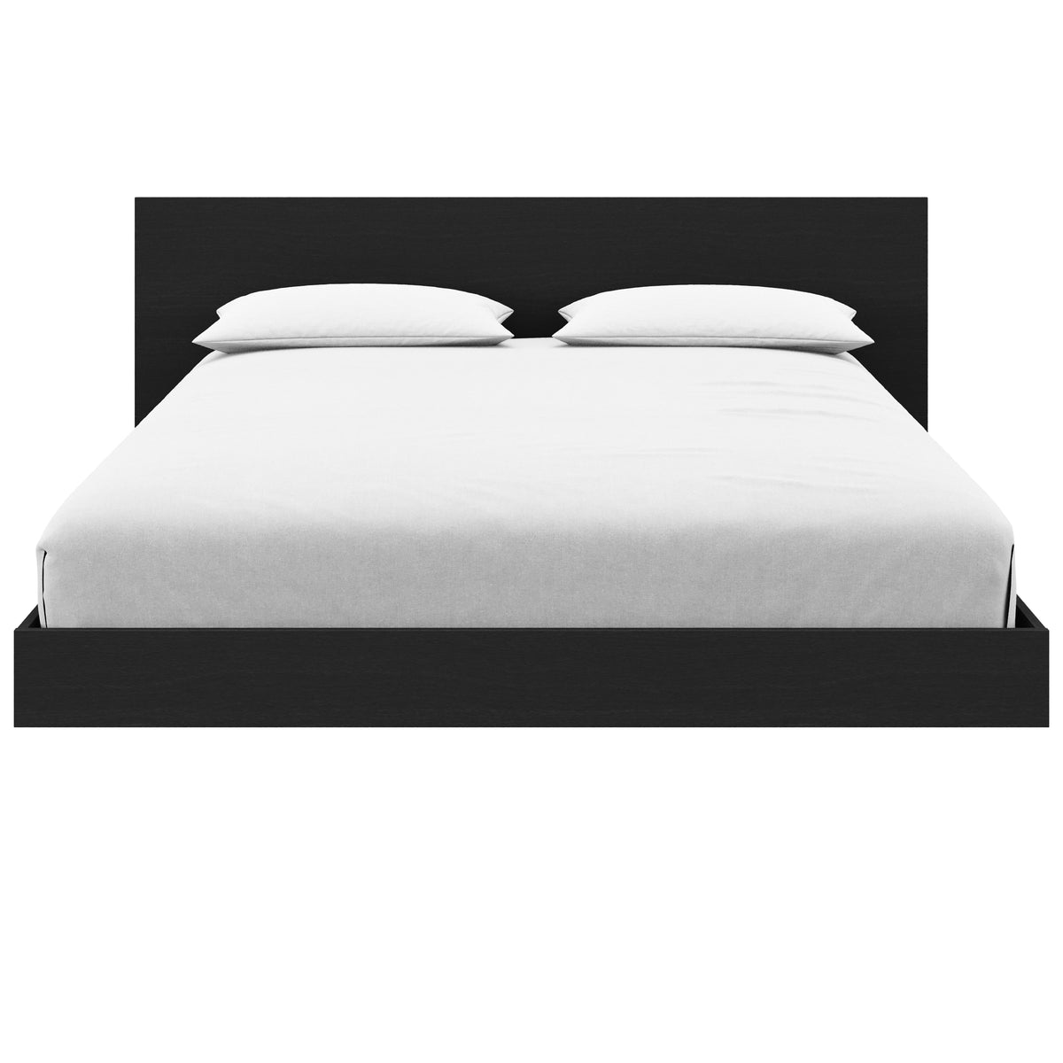 Satori Low Platform Bed Set in Black Karisma, Queen – product photo