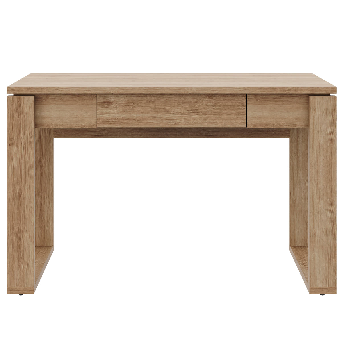 Solen Compact Desk, 48-Inch in Brown Oak, 48-Inch – product photo