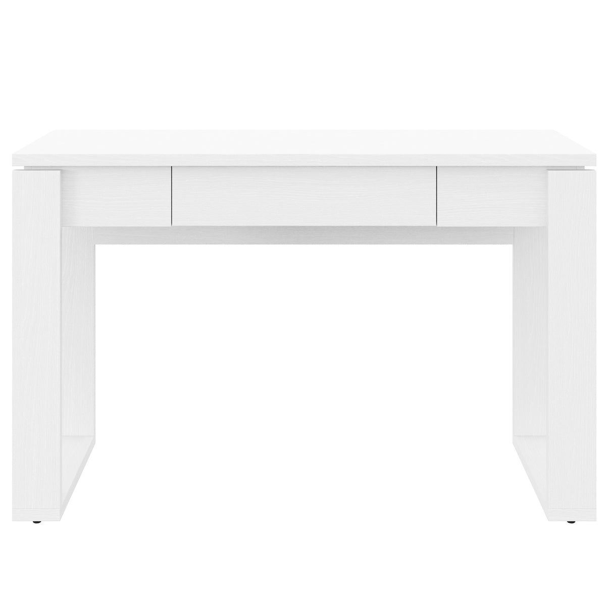 Solen Compact Desk, 48-Inch in White Wood Grain, 48-Inch – product photo
